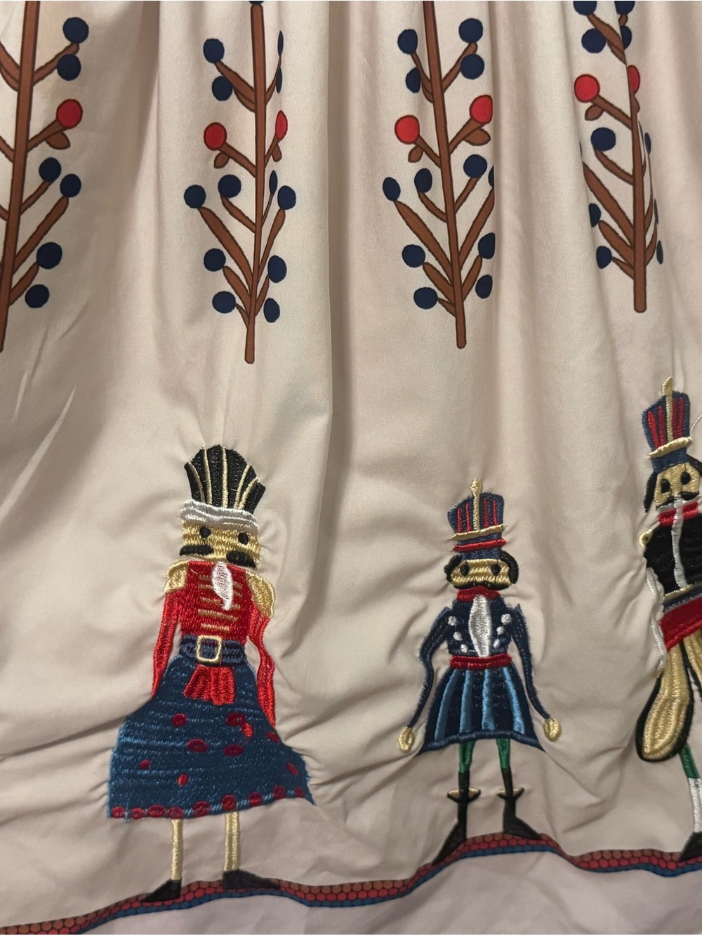 Women’s Size Small Mini Taylor Nutcracker Embroidered Holiday Dress - Picture 3 of 10